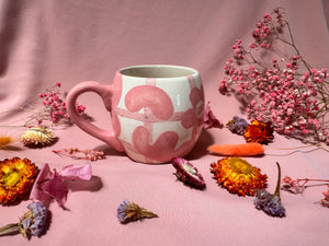 Mini Hug Mug ~ Gingham Abstract