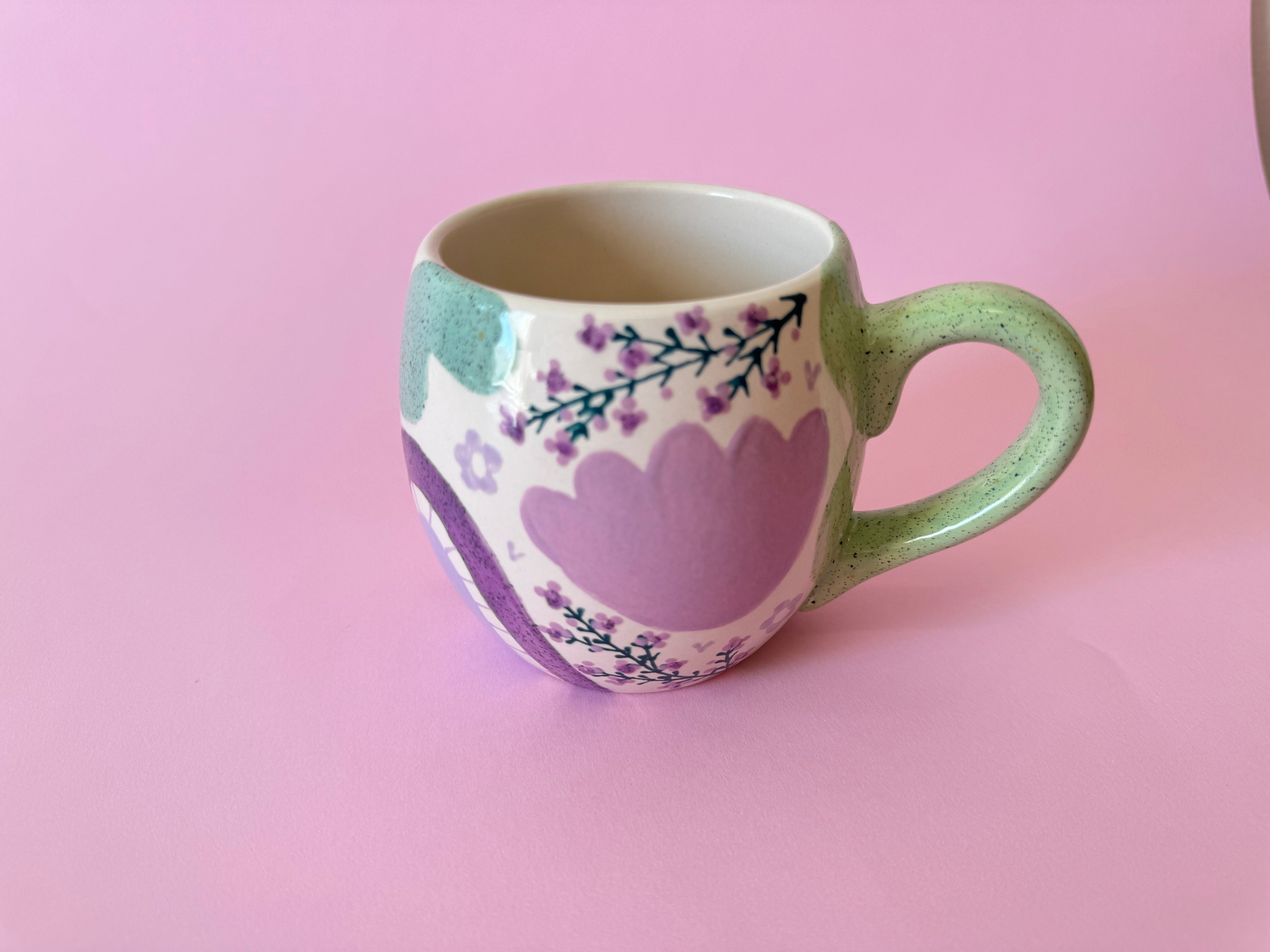 Mini Hug Mug ~ Native Geraldton Wax