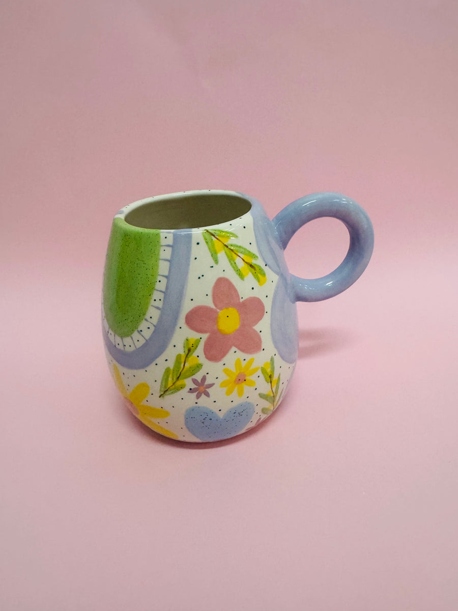 Hug Mug ~ Wattle Sprigs – Chimerical Homewares