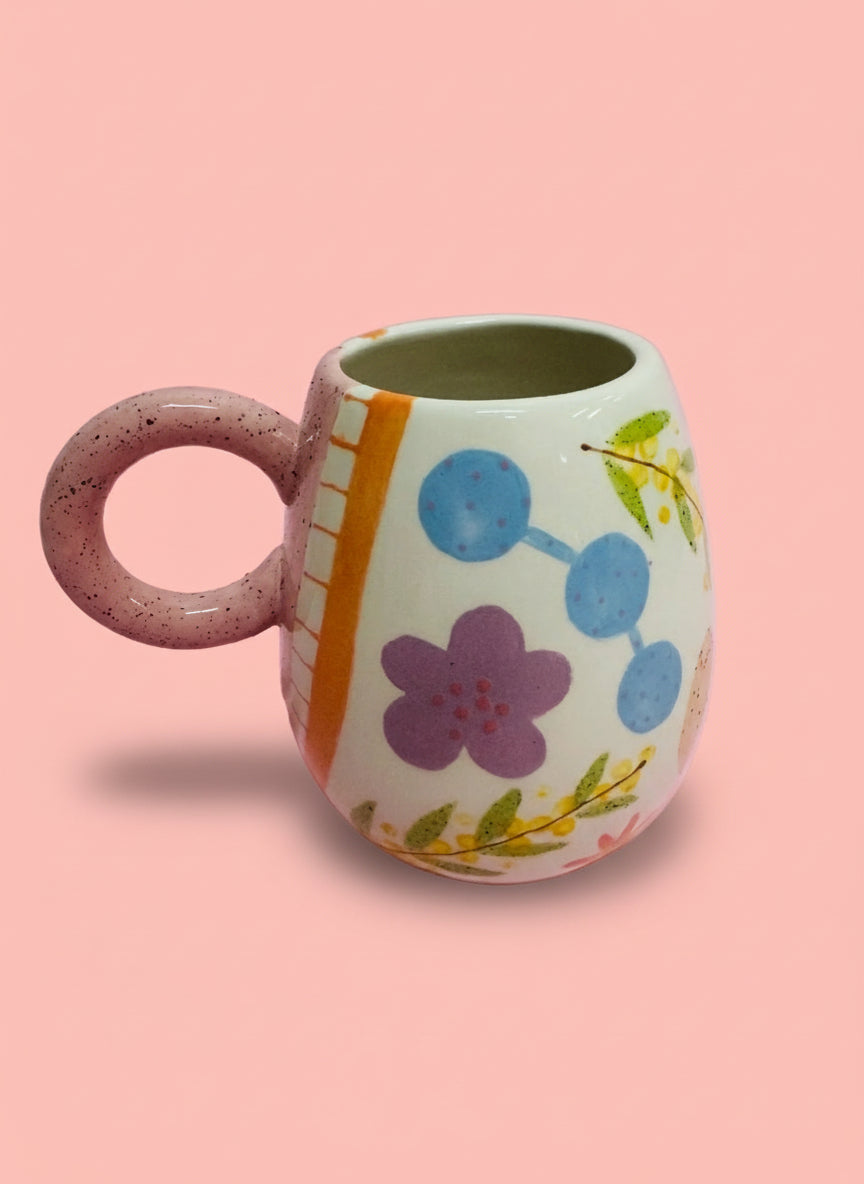 Hug Mug ~ Wattle Pink – Chimerical Homewares