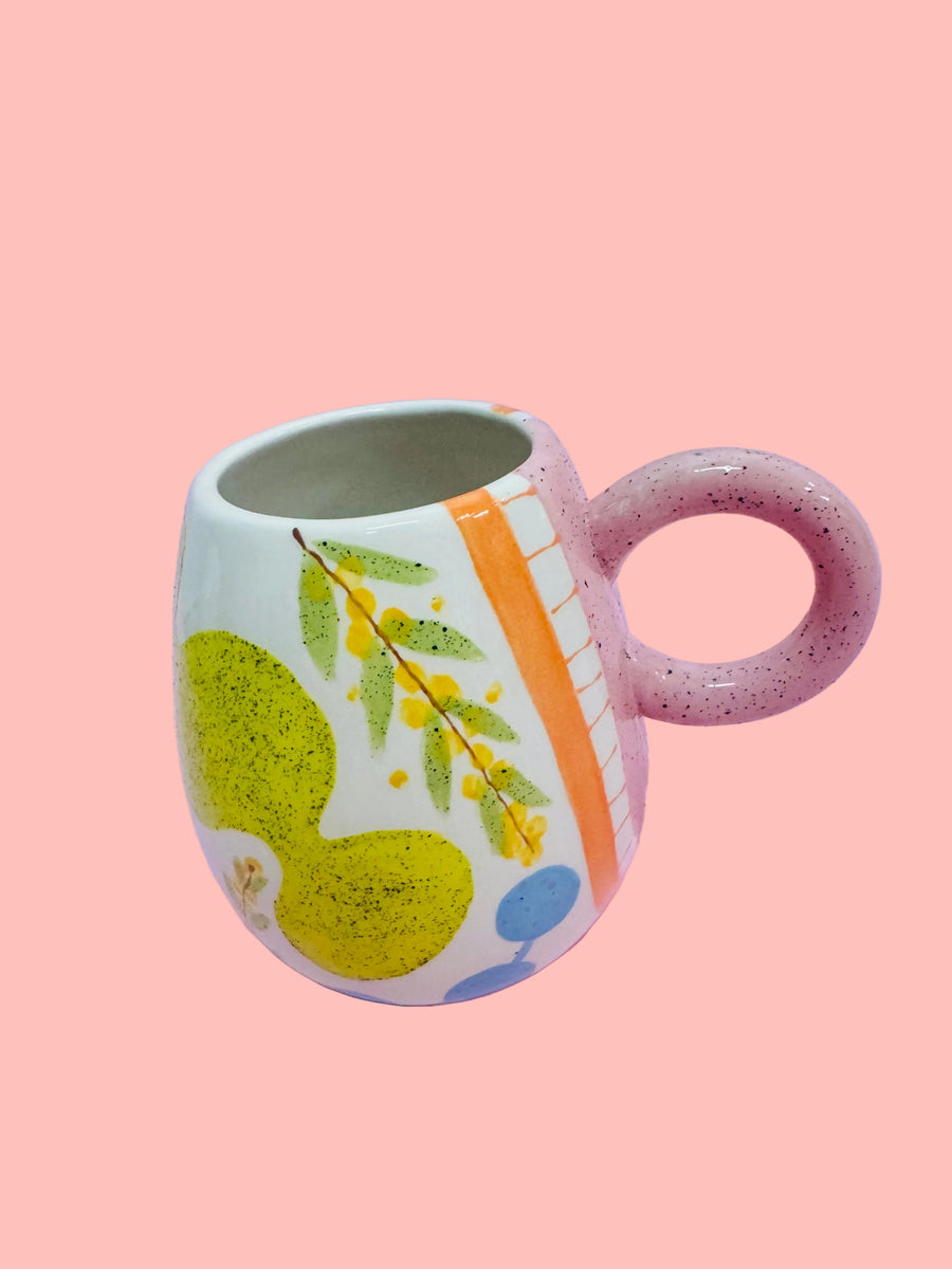 Hug Mug ~ Wattle Pink – Chimerical Homewares