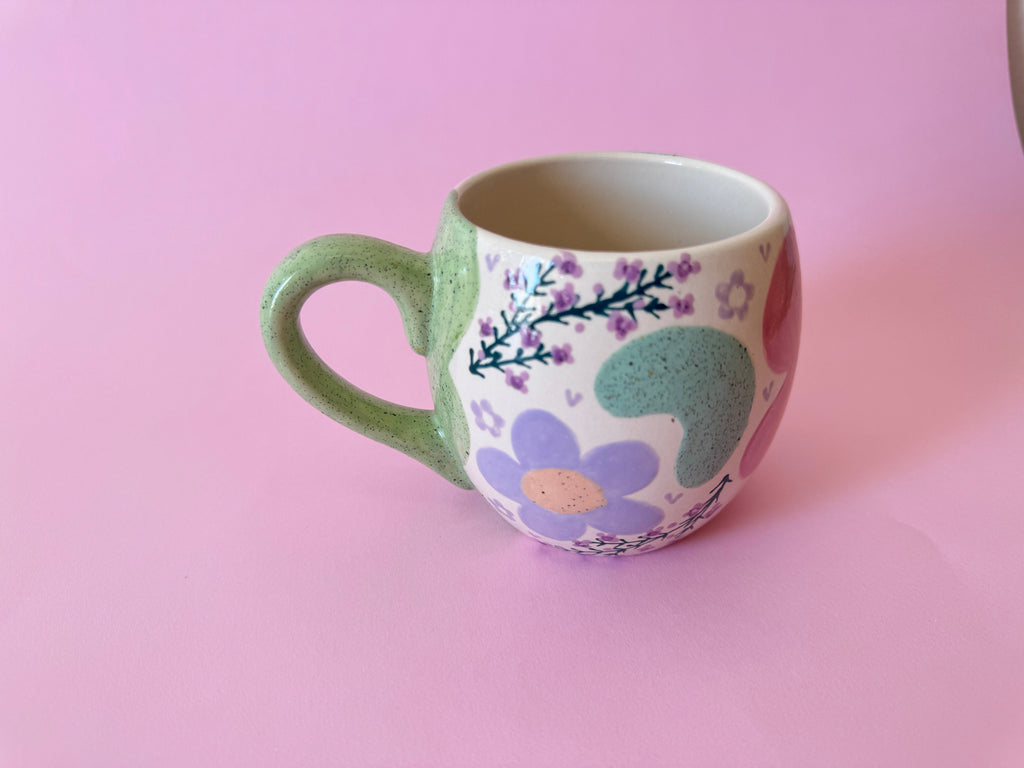 Mini Hug Mug ~ Native Geraldton Wax