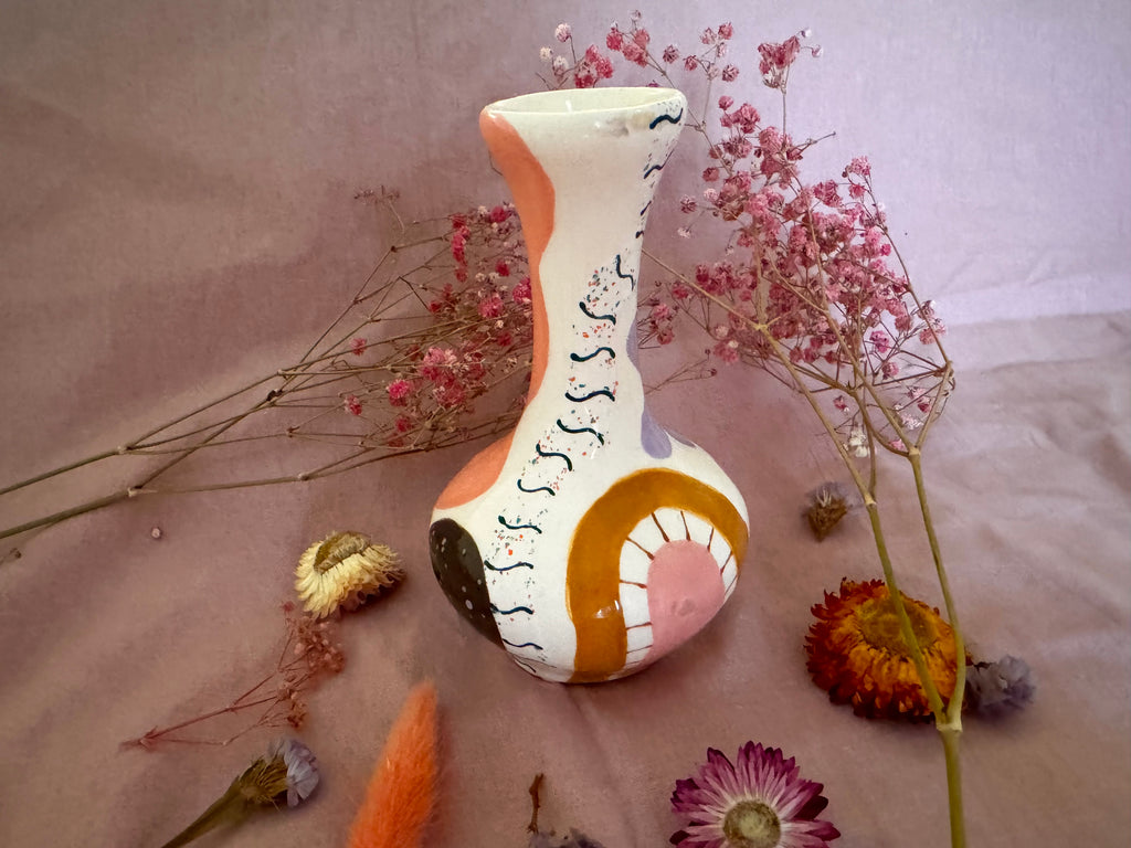 Seconds Sale Bud Vase ~ Abstract