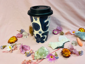 Travel Mug ~ Mystical Navy