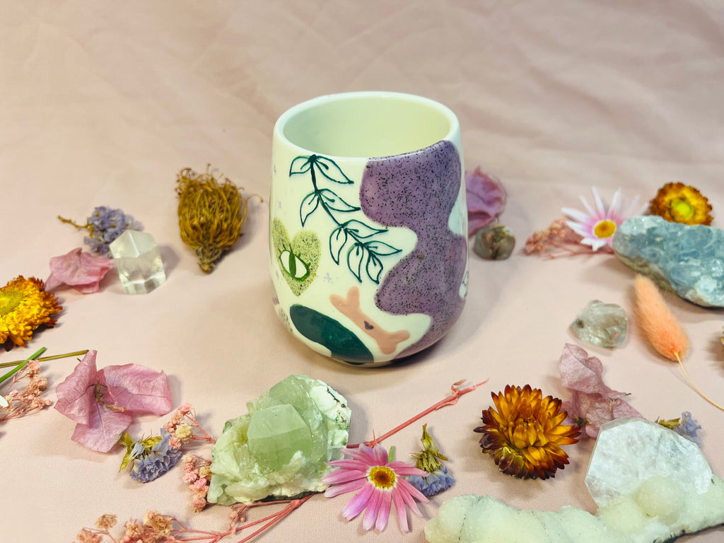 Wine Tumblers ~ Mystical Abstract