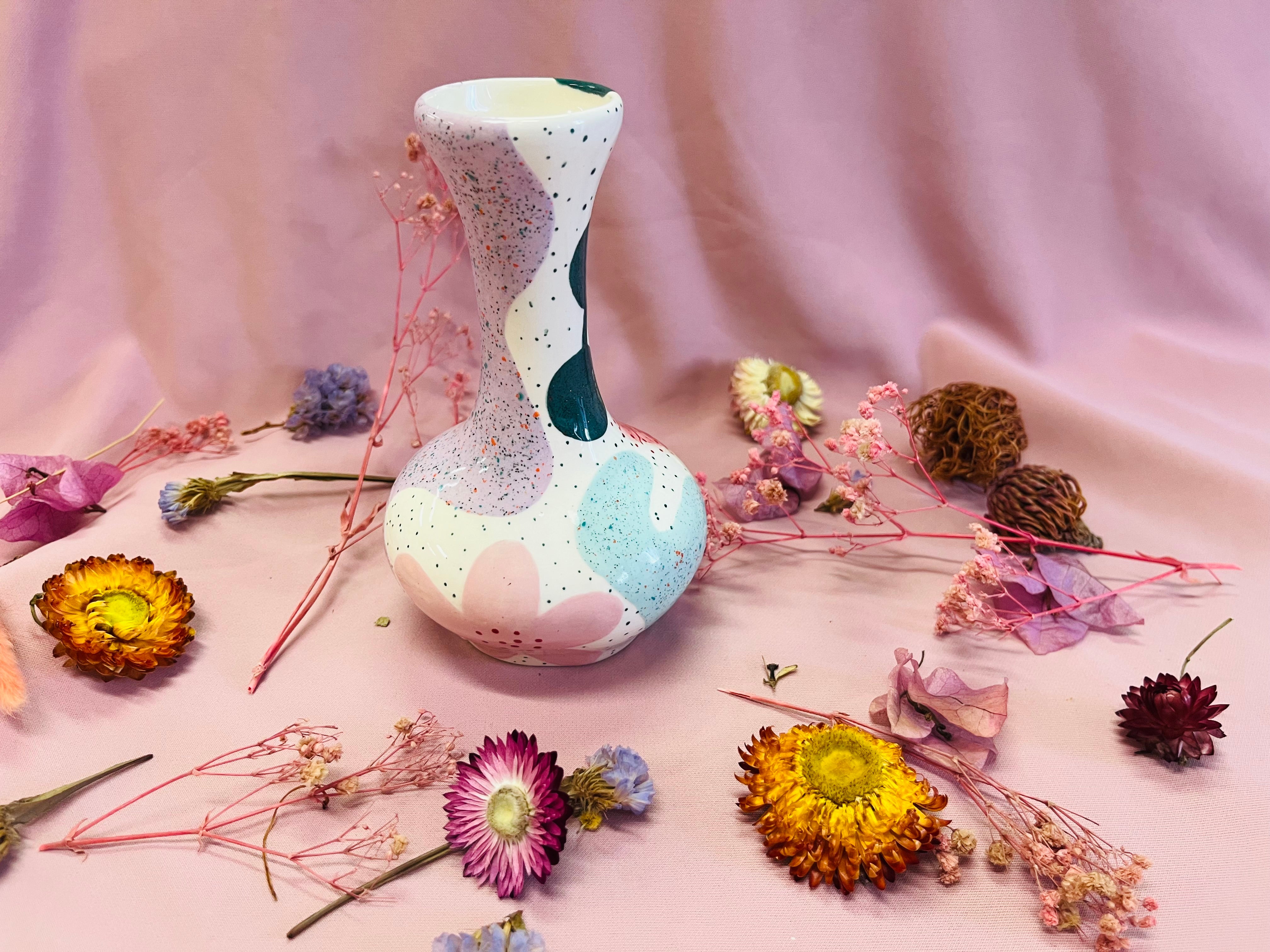 Bud Vase ~ Bottle Brush