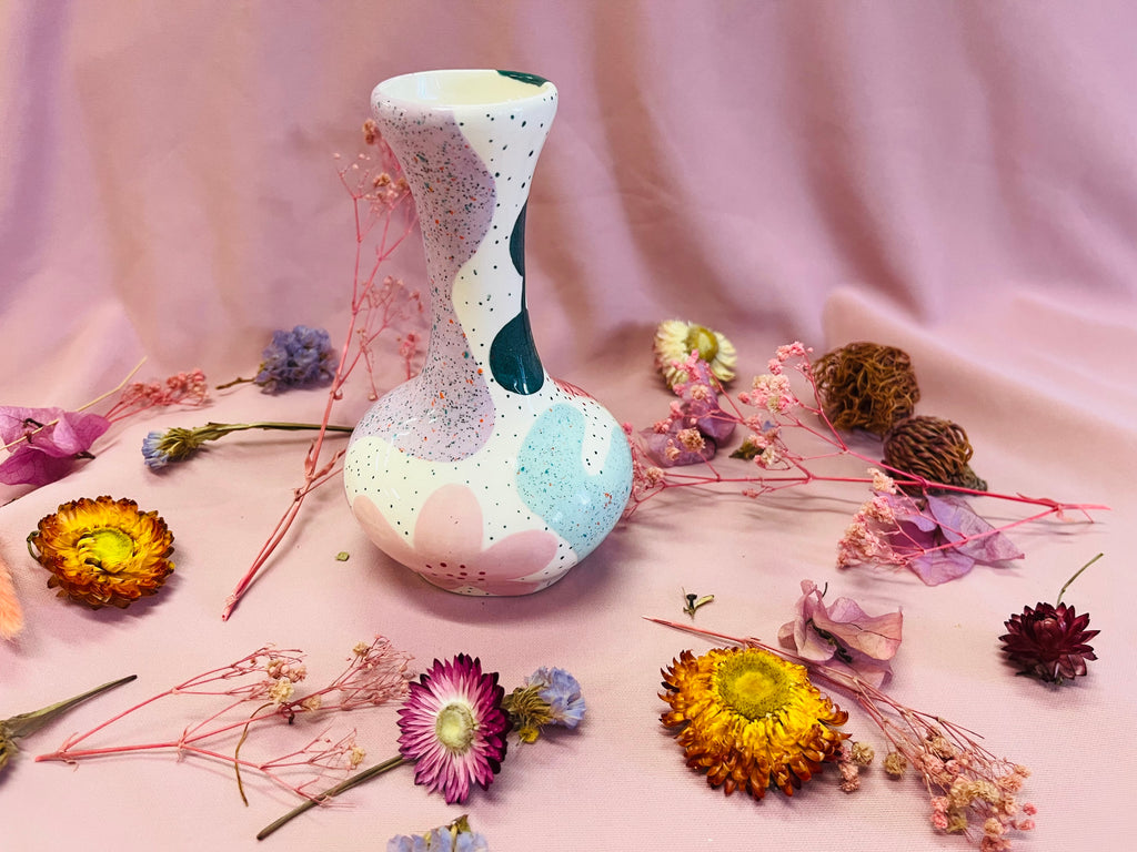 Bud Vase ~ Bottle Brush