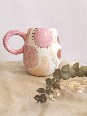 Painted to Order ~ Monotone Hug Mugs