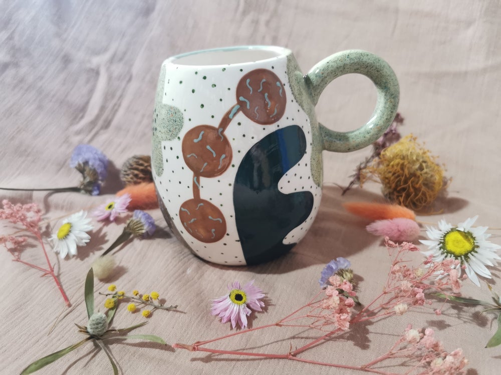 Painted to Order ~ Monotone Hug Mugs